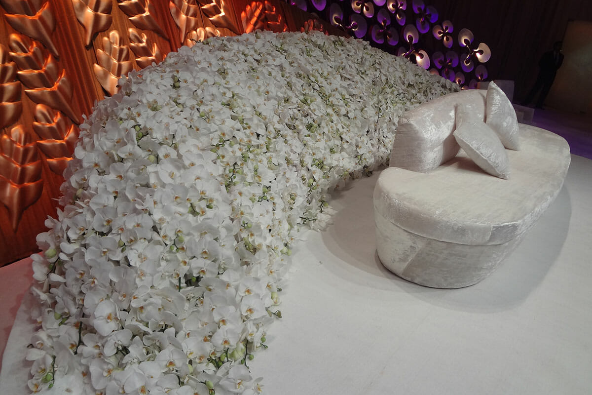 luxury india wedding florist