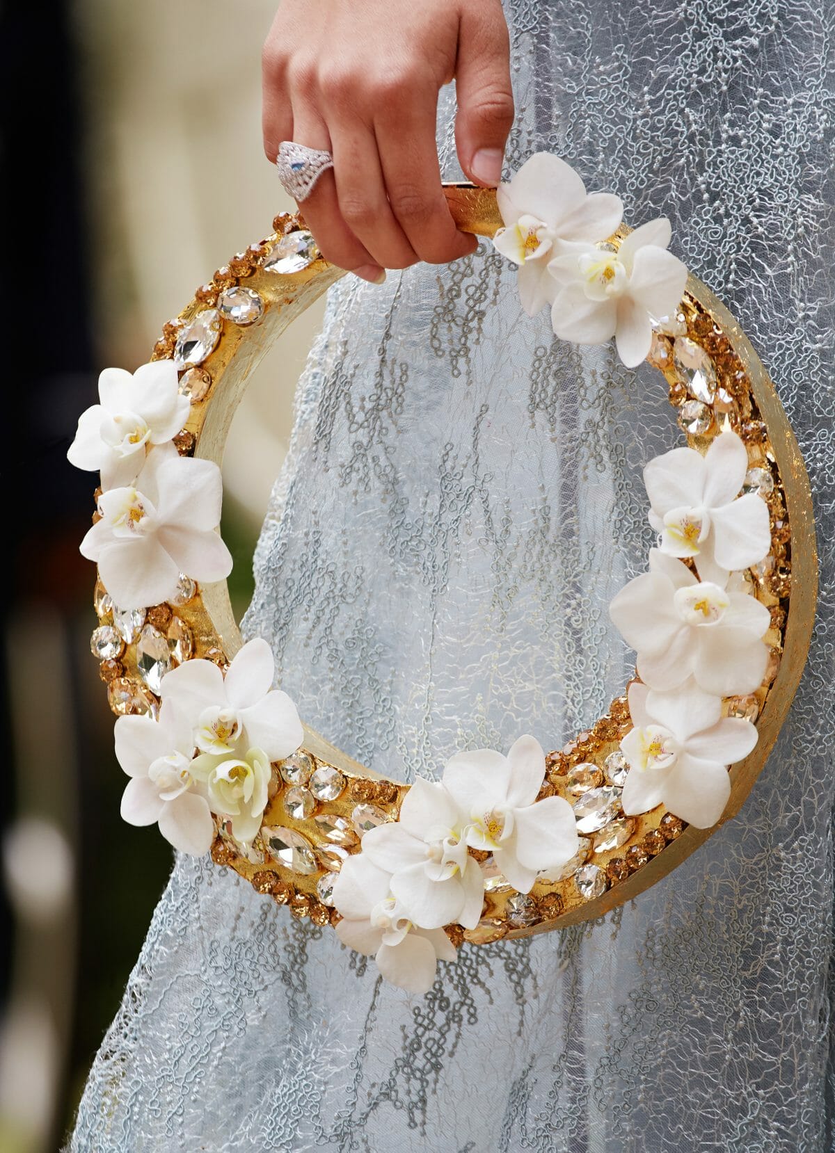 Gold circle Modern Bride